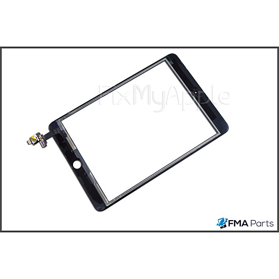 Glass Touch Screen Digitizer with IC - Black for iPad Mini 3